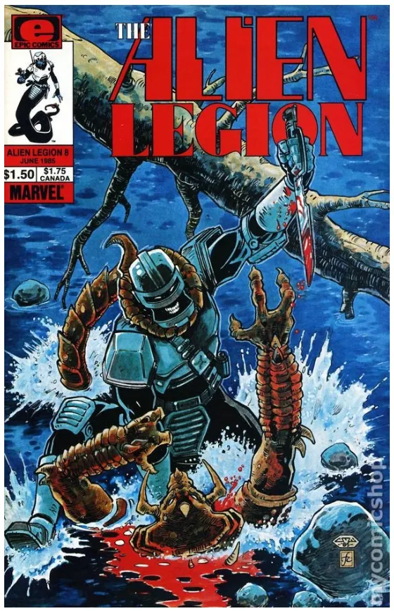 Alien Legion (1984 1st Series) 8