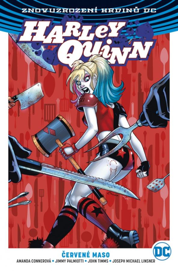 Znovuzrození hrdinů DC: Harley Quinn 3: Červené maso