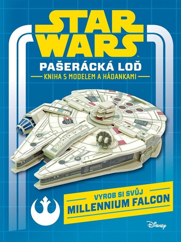 Star Wars - Pašerácká loď - kniha s modelem a hádankami