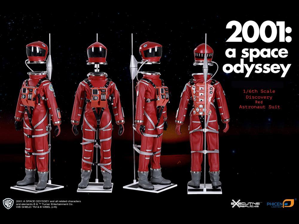 2001 A Space Odyssey: Red Discovery Astronaut Suit