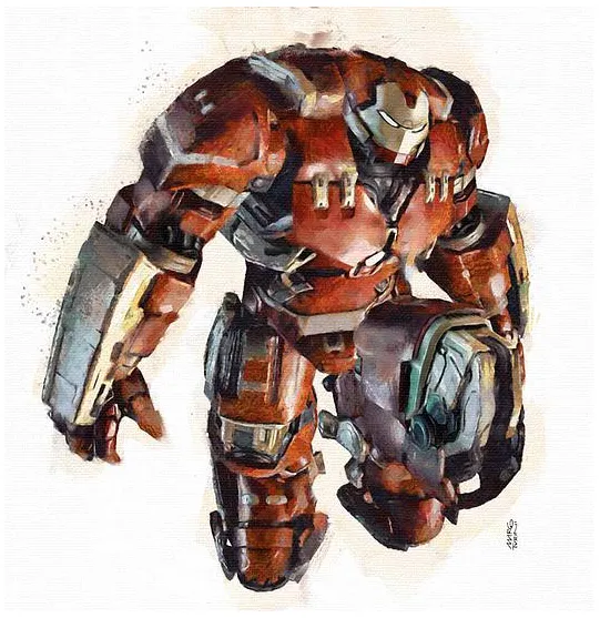 Plakát Hulkbuster Iron Man