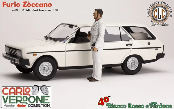 Furio E Fiat 131 Panorama 1/18 Resin Car