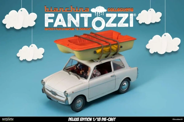 Fantozzi e filini la bianchina al campeggio 1/18 DLX