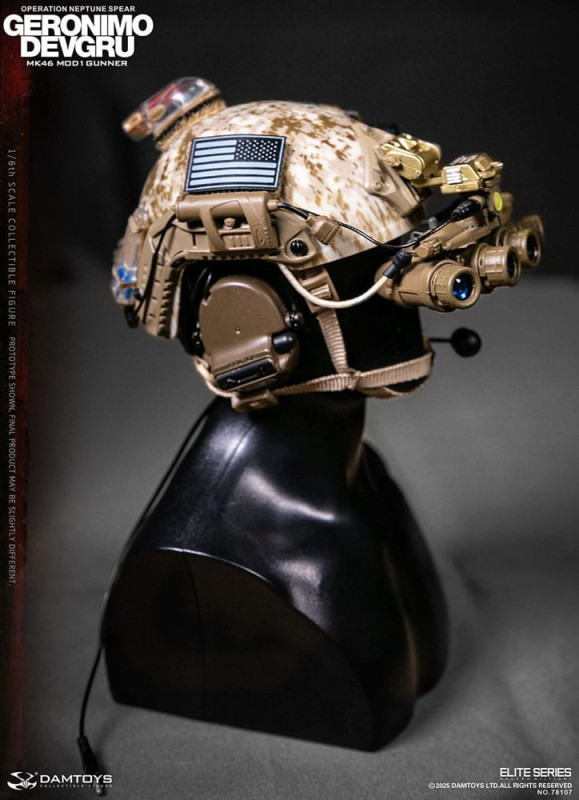 @Modern Military Geronimo Devgru - MK46 MOD1 Gunner (Operation Neptune Spear) 4