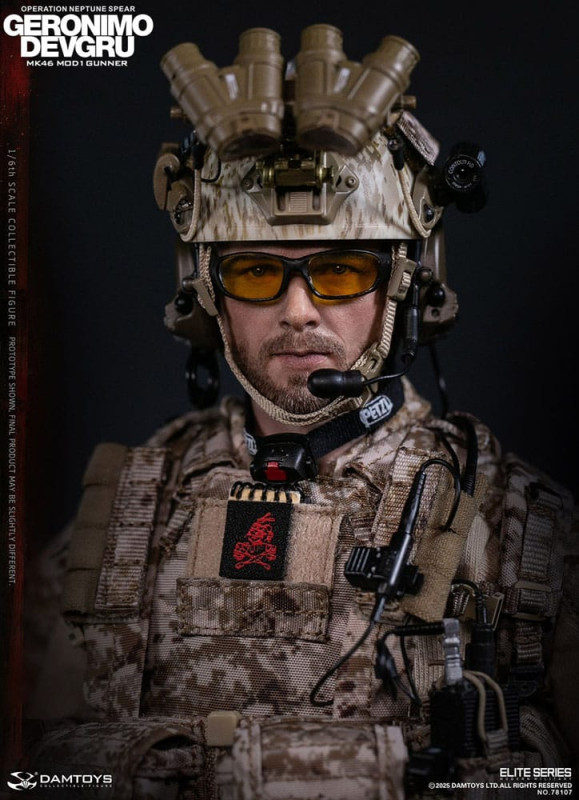 @Modern Military Geronimo Devgru - MK46 MOD1 Gunner (Operation Neptune Spear) 1