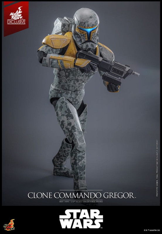 @Star Wars: The Clone Wars Clone Commando Gregor