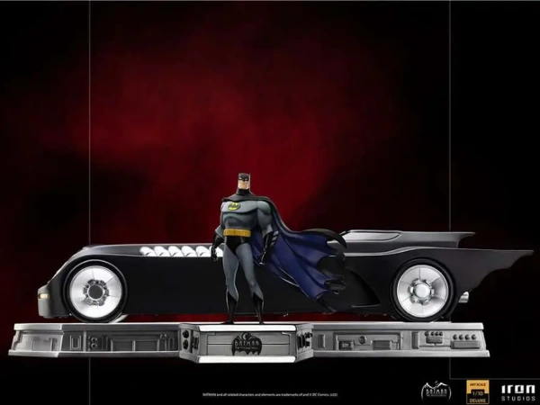 Batman and Batmobile DLX