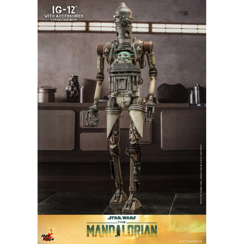 @Star Wars: The Mandalorian IG-12 with accessories