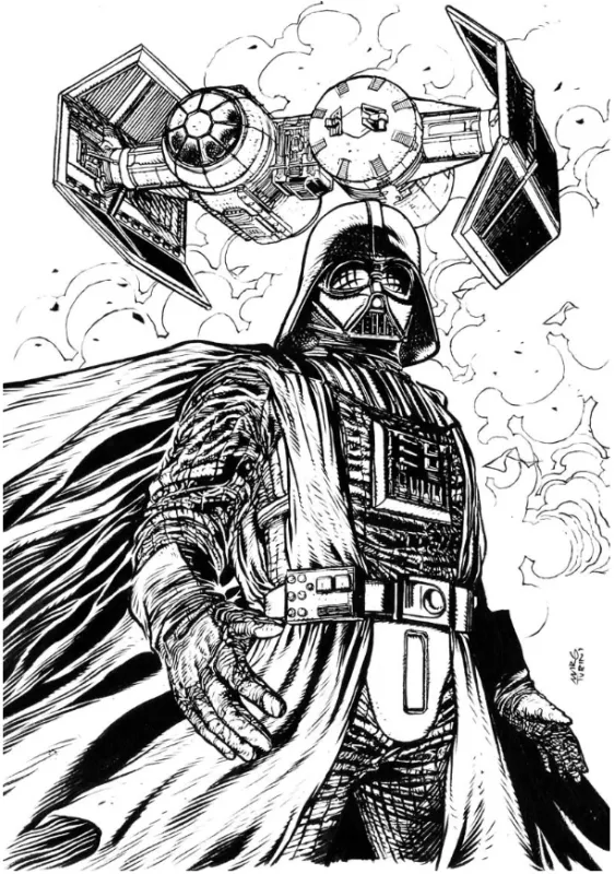 Plakát Darth Vader 1