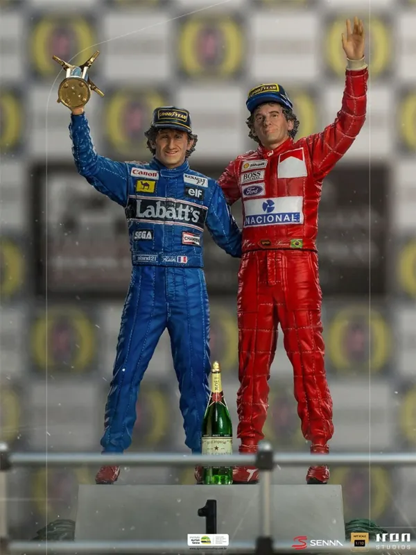 Ayrton Senna Alain Prost & Ayrton Senna (The Last Podium 1993) DLX