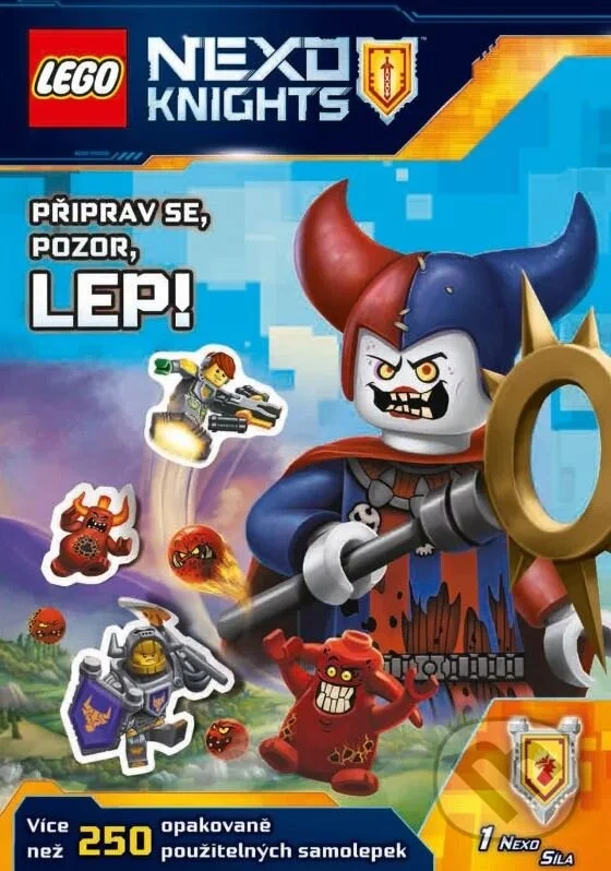LEGO NEXO KNIGHTS: Připrav se, pozor, lep!
