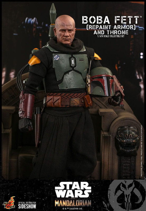 Star Wars: The MandalorianBoba Fett Repaint Armor and Throne