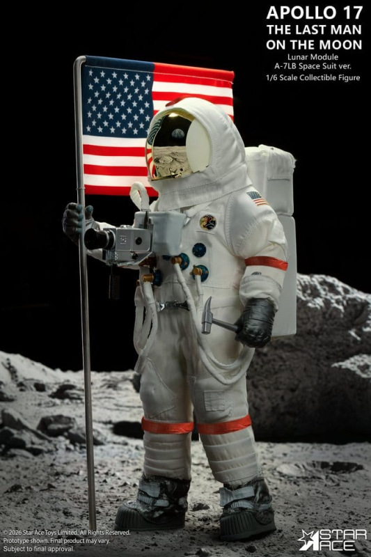 @NASA Apollo 17 The Last Man on the Moon