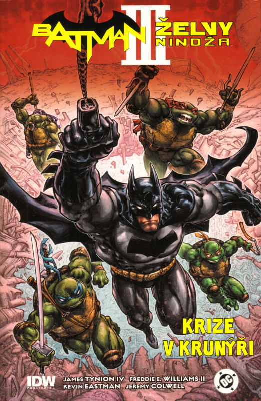 Batman / Želvy nindža III: Krize v krunýři (pevná vazba)
