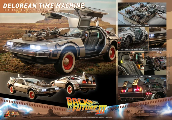 @Back to the Future III DeLorean Time Machine 1