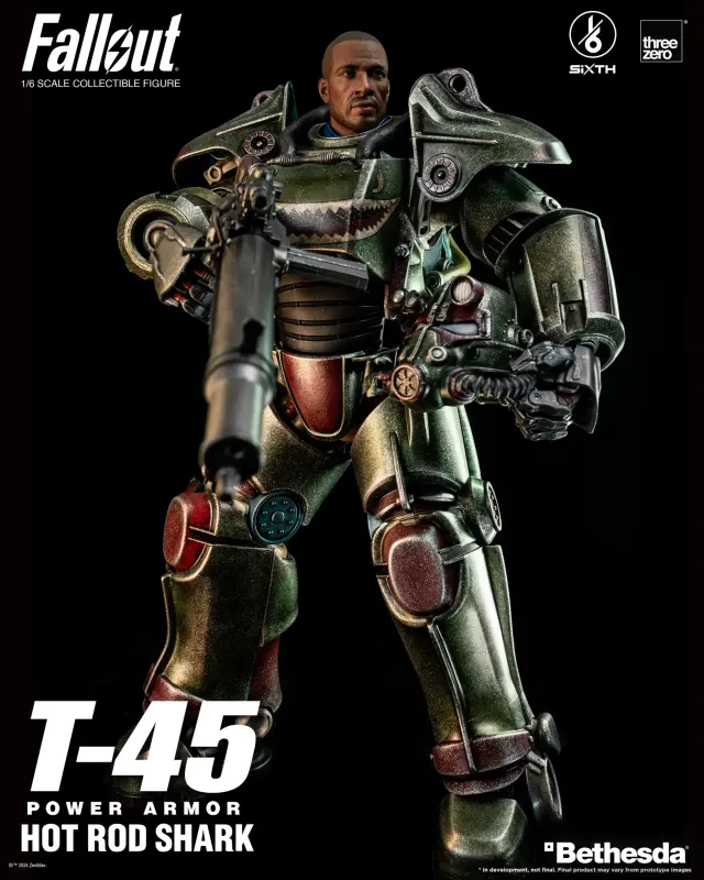 Fallout T-45 Hot Rod Shark Power Armor