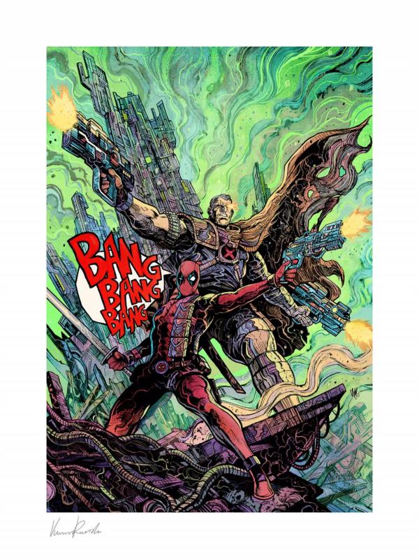 Marvel: Deadpool and Cable Unframed