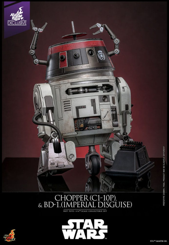 @Star Wars Chopper (C1-10P™) & BD-1™ (Imperial Disguise)Set
