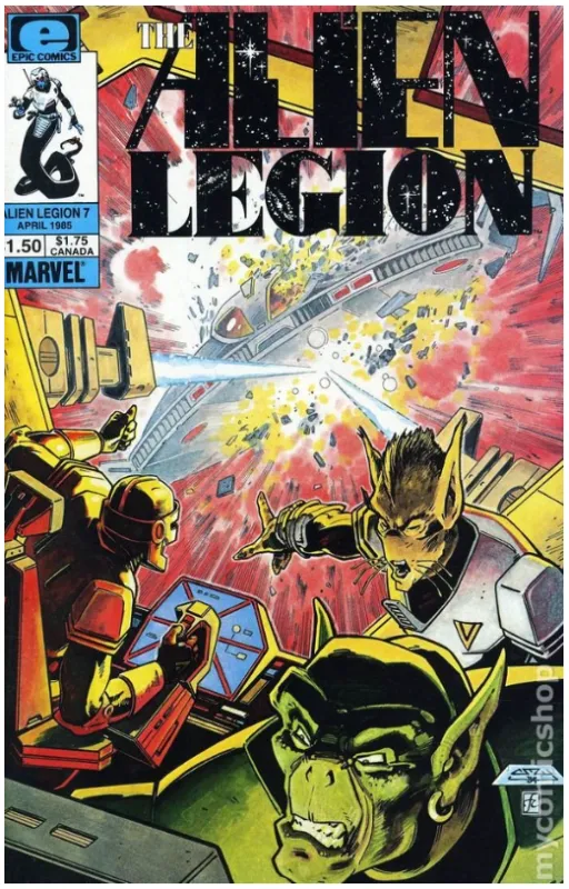 Alien Legion (1984 1st Series) 7