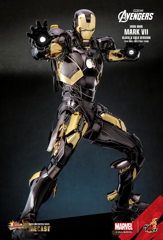 The Avengers Iron Man Mark VII (Black & Gold )