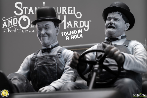 @Laurel & Hardy Towed In a Hole Ford T 1