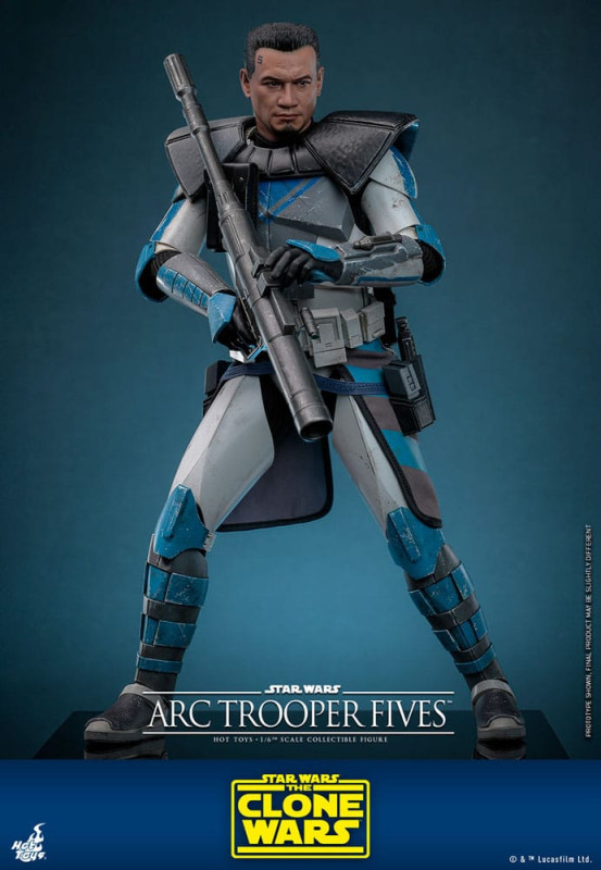 @Star Wars: The Clone Wars Arc Trooper Fives