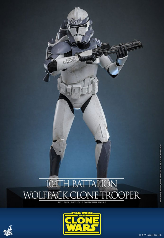 @Star Wars The Clone Wars 104 th Battalion Wolfpack Clone Trooper 1