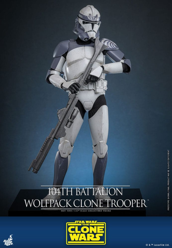 @Star Wars The Clone Wars 104 th Battalion Wolfpack Clone Trooper