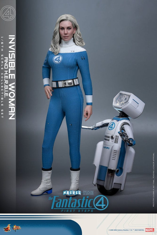 @The Fantastic 4: First Steps Invisible Woman & H.E.R.B.I.E.