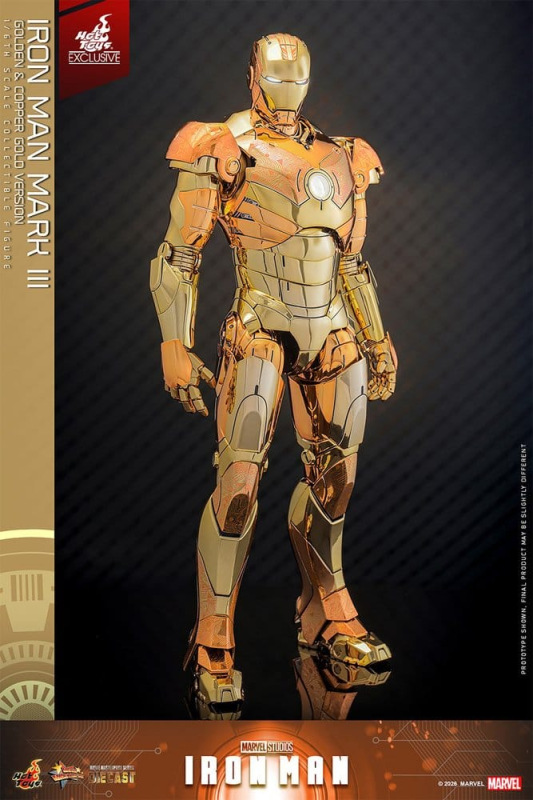 @Iron Man Mark III (Golden & Copper Gold Version)