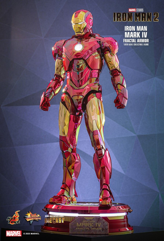 @Iron Man Movie Masterpiece Diecast Iron Man Mark VI (Fractal Armor)
