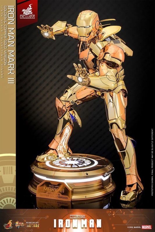 @Iron Man Mark III (Golden & Copper Gold Version) 1