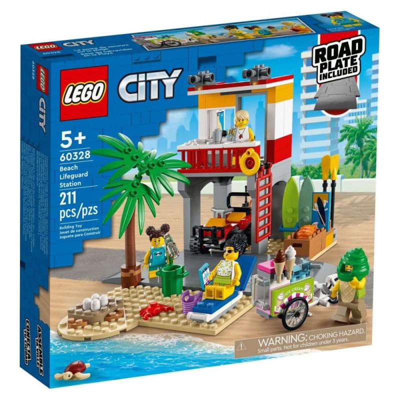 LEGO® 60328 City Stanice Pobřežní hlídky