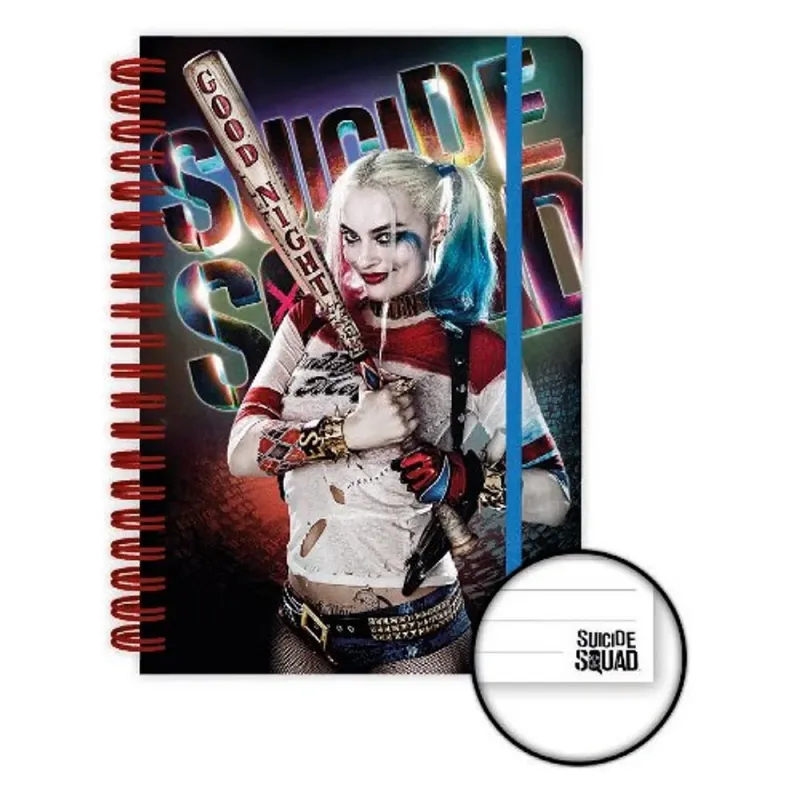 Suicide Squad Harley Quinn Notebook
