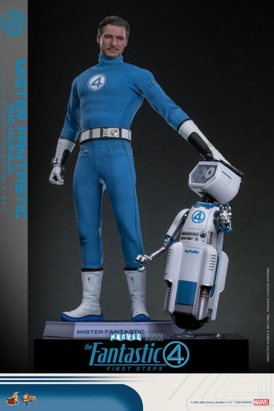 @The Fantastic 4: First Steps Mister Fantasti & H.E.R.B.I.E.