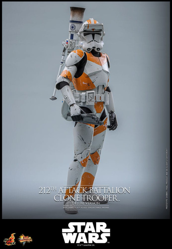 @Star Wars: The Clone Wars Action Figure 1/6 212th Attack Battalion Clone Trooper DLX 1