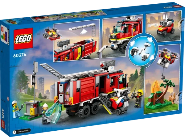 LEGO® City 60374 Velitelský vůz hasičů 1