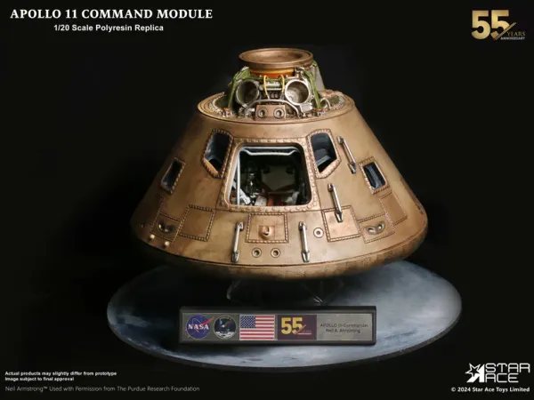 Apollo 11 commande module DLX