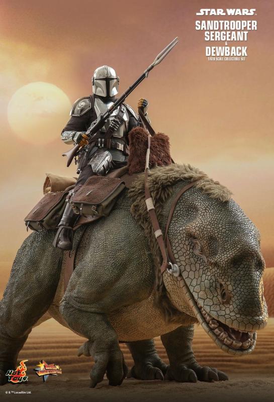 Star Wars: A New Hope - Sandtrooper Sergeant and Dewback