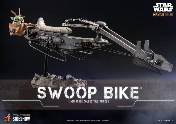 Star Wars: The Mandalorian - Swoop Bike with Grogu