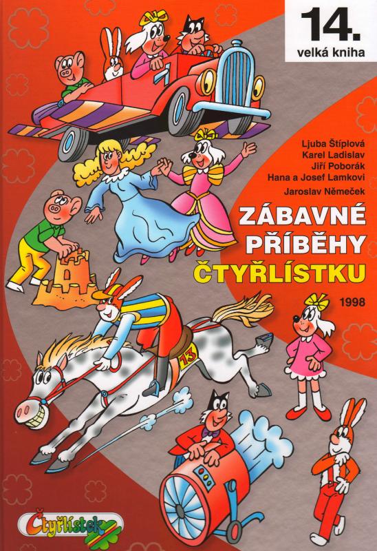 Velká kniha Čtyřlístku 14: Zábavné příběhy Čtyřlístku - 1998