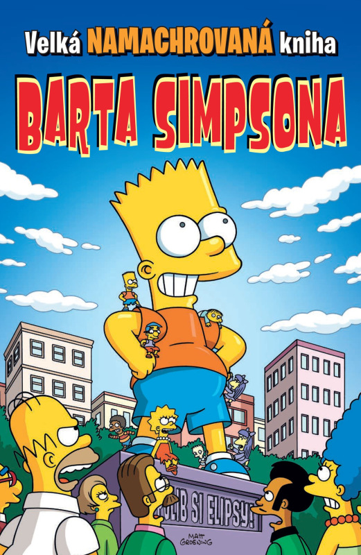 Velká namachrovaná kniha Barta Simpsona