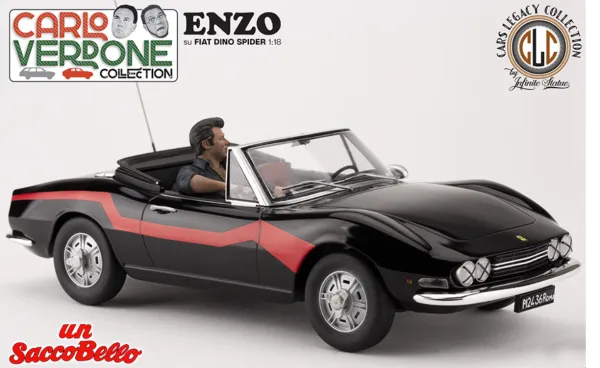 Enzo Su Fiat Dino Spider 1/18 Resin Car