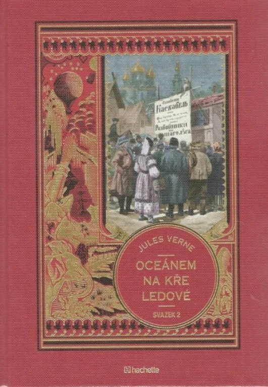 Kolekce knih Jules Verne - č. 37 Oceánem na kře ledové (svazek 2)