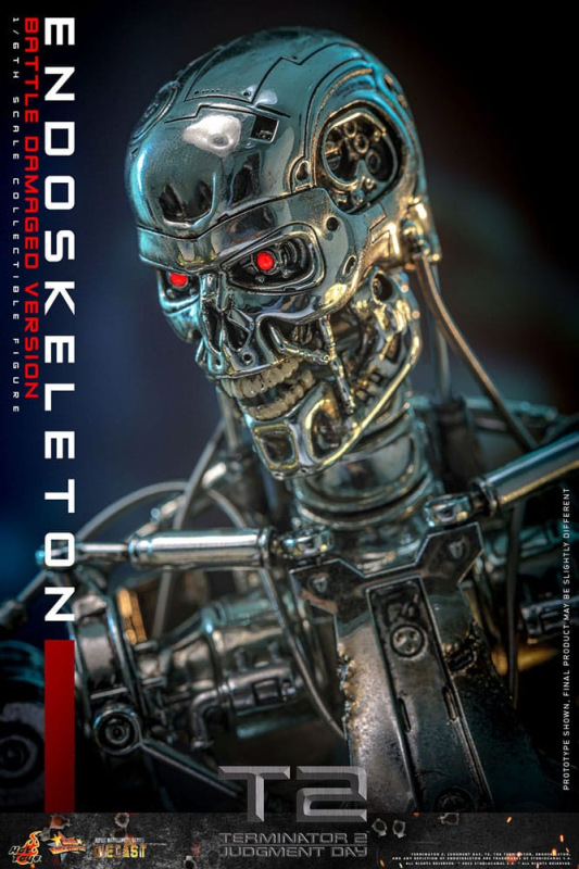 @Terminator 2: Judgment Day Endoskeleton (Battle Damaged) 1