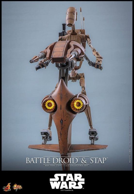 @Star Wars: Battle Droid & STAP